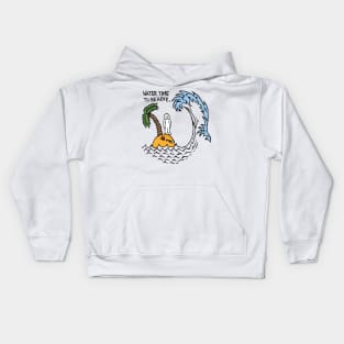 Water Time To Be Alive Kids Hoodie